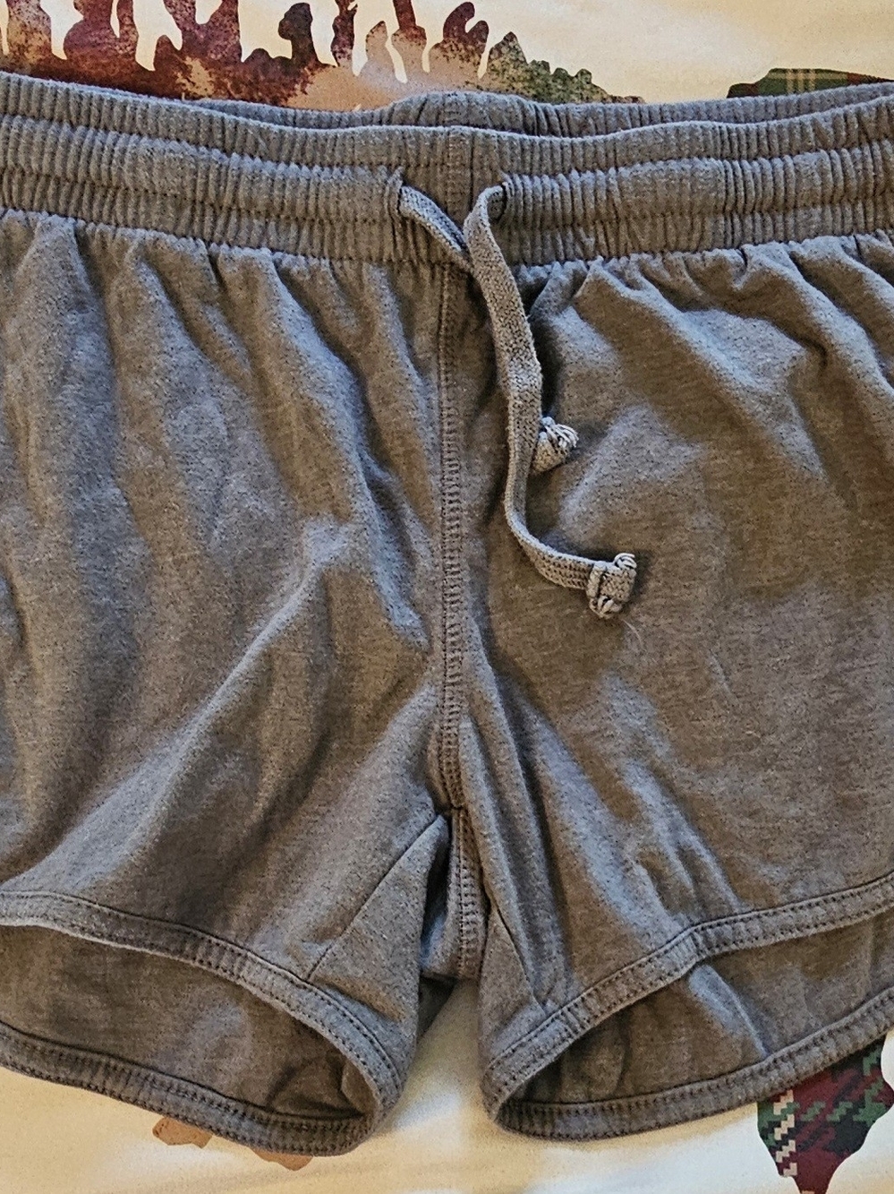 Colosseum Charcoal Gray Elastic Waist Shorts